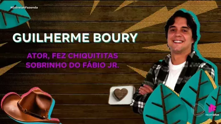 Guilherme Boury — participante de A Fazenda 2025